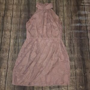 joyful red orange multi stripe tie back mini dress NWT-LULUS Joyful Red Orange /Multi Stripe Tie-Back Mini Dress ..Sz:Large